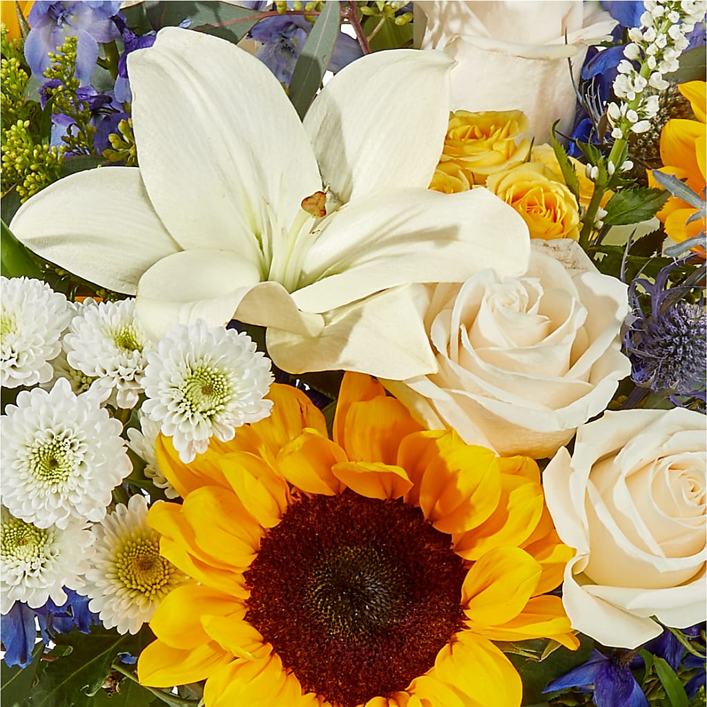 Wonderfully Sunny Bouquet – DAWN'S FLOWER PATCH, Lake Wales FL