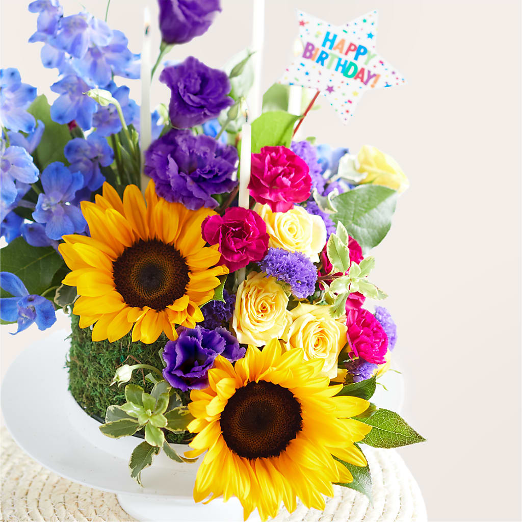 Star of the Day Floral Cake – DAWN'S FLOWER PATCH, Lake Wales FL