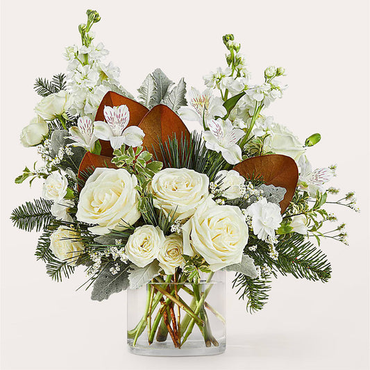 Fresh Snowfall Bouquet – DAWN'S FLOWER PATCH, Lake Wales FL