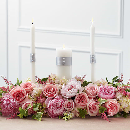 Worldwide Romance Unity Candle Arrangement – DAWN'S FLOWER PATCH, Lake Wales FL