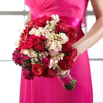 Pink Effervescence Bouquet – DAWN'S FLOWER PATCH, Lake Wales FL